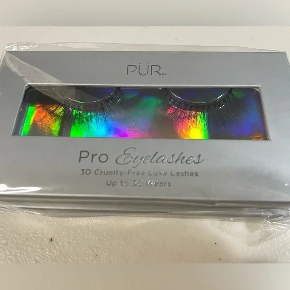 PUR Eyelashes Pro 30 Wears Gorgeous Sealed Holographic Case 📥 Eyelashes Lashes 🆕 - Picture 2 of 7